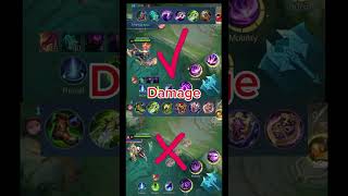 Tank Build VS Damage Build  Martis MobileLegends5v5MOBA mobilelegends mlbb mlbbesports [upl. by Aketahs]