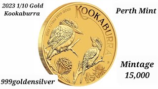 2023 Kookaburra 110 Oz Gold Coin  Perth Mint  9999 Gold  New Release [upl. by Sudbury]