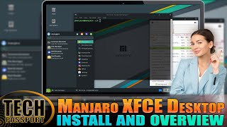 Exploring the Features of Manjaro XFCE Desktop An Overview  How to Speed Up amp Better Performance [upl. by Lindeberg]