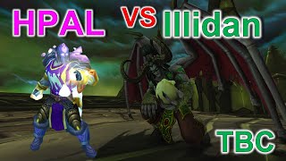 TBC Raid Holy Paladin Illidan POV Black Temple [upl. by Im466]