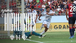 CAGLIARI 1  1 COMO  SERIE A 202425  Highlights [upl. by Wagstaff]