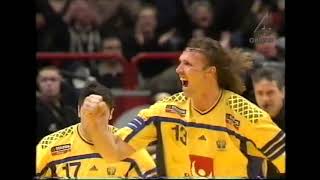 Handbolls EM 2002 Final Sverige  Tyskland [upl. by Akimert]