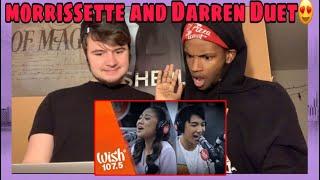 Morissette and Darren Espanto A Whole New World LIVE on Wish 1075 Bus REACTION [upl. by Primavera26]