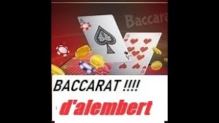 Baccarat Winning Strategy  Lose more hands and still WIN [upl. by Britney245]