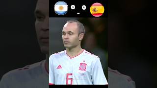 Spain vs Argentina 🤣 Extended Goals Highlights shorts sports viralvideo [upl. by Euqinitram321]