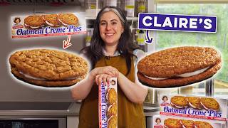 I Tried Making Homemade Oatmeal Creme Pies  Claire Recreates [upl. by Hax]