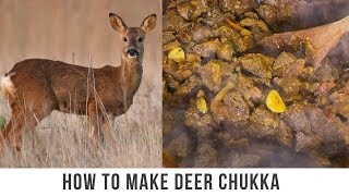 Deer Chukka  Venison Meat Curry  மான் Fry Recipe  Home Series  Headless Chicken [upl. by Noemad]