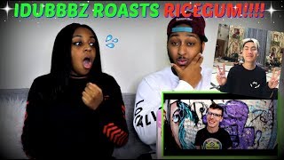 IDUBBBZ DISSES RICEGUM  Asian Jake Paul feat Boyinaband DISS TRACK REACTION [upl. by Annaer]