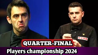 Ronnie OSullivan Vs Mark Selby QuarterFinal Snooker players championship 2024 [upl. by Ennayd]