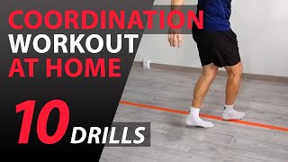 10 COORDINATION DRILLS  COORDINATION WORKOUTS AT HOME 16 [upl. by Lina]