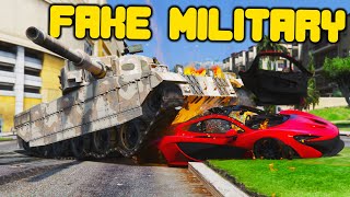 Fake Military Takes Over The City  GTA 5 RP [upl. by Gough]