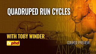 ANI205 Quadruped Run Cycles [upl. by Barby]