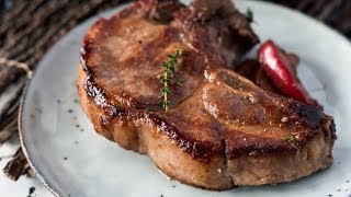 Skillet Baked Pork Chops [upl. by Grondin]