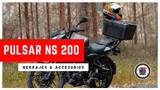 🤔 mi EXPERIENCIA usando MALETERO en mi MOTO 🏍  Pulsar 200 NS [upl. by Ennaitak]