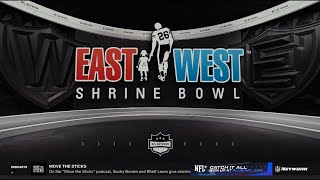 NCAAF 2024 EastWest Shrine Bowl [upl. by Yderf]