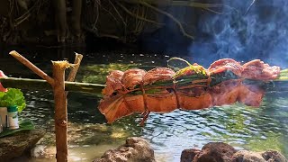 ESPESYAL NA LECHON BELLY ROLL PARA SA ESPESYAL NA BISITA  PORK BELLY ROLL 🥩 COOKED IN NATURE4K [upl. by Anjanette]