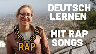 Lerne deutsche UMGANGSSPRACHE mit Rap Songs [upl. by Hamilah]