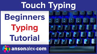 Learn to Type for Beginners [upl. by Ettennil]