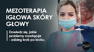 Mezoterapia igłowa skóry głowy  zabieg krok po kroku [upl. by Nibram]