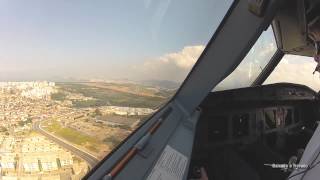 SBVT RWY23  Vitoria APP RNAV DAYLIGHT vulture close encounter [upl. by Pesvoh]