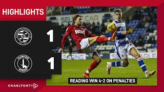 Highlights Reading 1 Charlton 1  Reading win 42 on penalties December 2023 [upl. by Hachman]