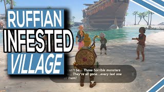 Where To Find Final Monster Forces In Lurelin Village In Legend Of Zelda Tears Of The Kingdom [upl. by Namruht]