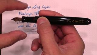 Things I Like Nakaya Long Cigar Fountain Pen [upl. by Demahom915]