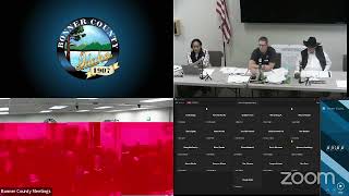 Commissioners respond to public comment  Bonner County Commissioner Business Meeting  11723 [upl. by Ycrem830]