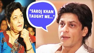 An Advice By Saroj Khan That Made Shahrukh Khan Richest Actor [upl. by Day]