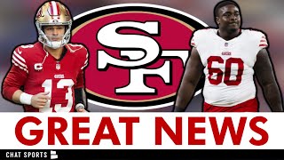 🚨JUST IN 🚨49ers Just Received TERRIFIC News On Brock Purdy  49ers Make Multiple Roster Moves [upl. by Odlanier]