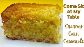 Creamy Corn Casserole  A Cross Between Corn Bread and Corn Pudding  So Moist and Delicious [upl. by Mathur]