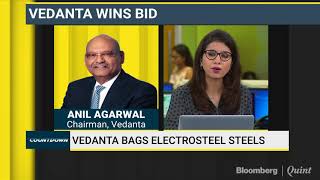 NCLT Approves Vedanta Bid For Electrosteel Steels [upl. by Aihseyt]