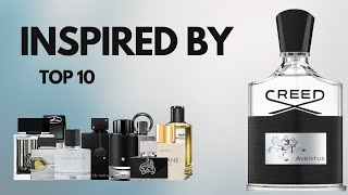 Top 10 Most Popular AVENTUS Clones  10 Fragrances quotInspired Byquot CREED AVENTUS  From worst to best [upl. by Rundgren]