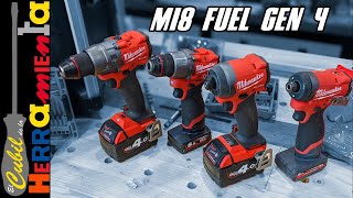 TALADRO Y ATORNILLADOR DE IMPACTO MILWAUKEE M18 FUEL [upl. by Llednar]