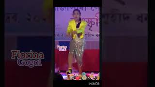 Florina gogoi live short dancer rajapara super dancer tama tama ♥️ [upl. by Yrrej]