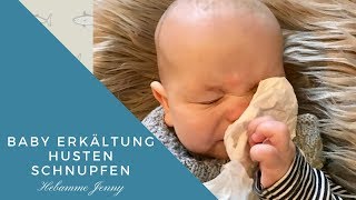 Baby Erkältung Husten Schnupfen was Hilft  Hebammentipps [upl. by Yblocaj]