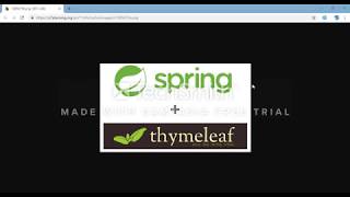 Spring Boot with Thymeleaf TODO Application [upl. by Esya]