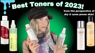 The BEST Toners  2023 Best Skincare Products [upl. by Ajam]