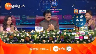 Saregamapa Senior Season 4  Saregamapa Sangamam  Today 7PM  Promo  Zee Tamil [upl. by Friedland930]