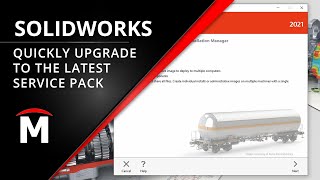 How to Quickly Update SOLIDWORKS to a Newer Service Pack [upl. by Akeemaj]