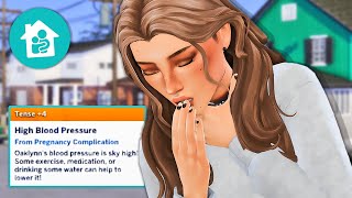 ep O6┊diagnosed with anemia and preeclampsia  the sims 4 growing together [upl. by Terzas]