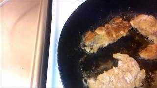 Lchf video recept Panerad kycklingfile steg för steg [upl. by Teuton392]