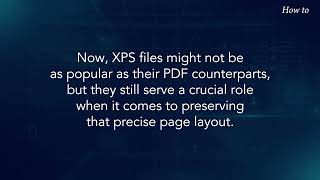 How to Open XPS Files [upl. by Vittorio]