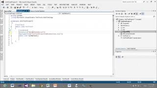 Data Driven Unit Tests with Excel DataSource [upl. by Louanna80]