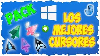 Pack de Cursores Para Windows 10 81 8 7  Pack 2018 [upl. by Lindblad584]