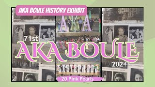 71st Alpha Kappa Alpha AKA Boule 2024 💚💖💚 Beautiful 2024 AKA Boule Display [upl. by Fulvia788]