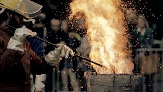 Casting Iron in the Cupola Furnace [upl. by Grimaud]