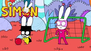 Super Hero Football 🚀⚽  Simon Super Rabbit  Season 4 Full Episode  Cartoons for Children [upl. by Yddeg]