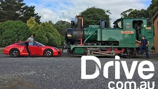 Porsches turbo 911 tackles Tasmania  Drivecomau [upl. by Retha]