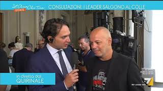 Diego Bianchi in diretta La nuova porta del Quirinale è incredibilmente bella [upl. by Narton886]